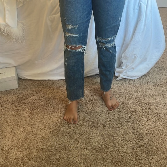 Abercrombie high rise skinny/ straight jeans - Picture 3 of 3